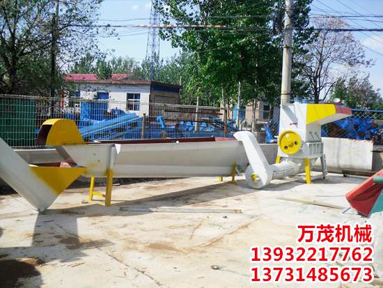 成套pet清洗設備--破碎機、漂洗槽