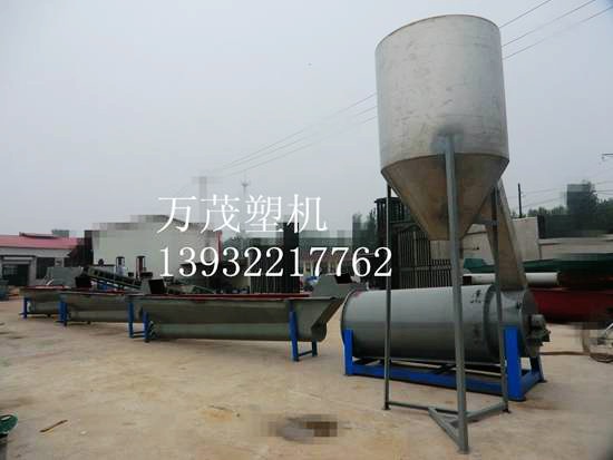 全篩臥式甩干機成套pet設備